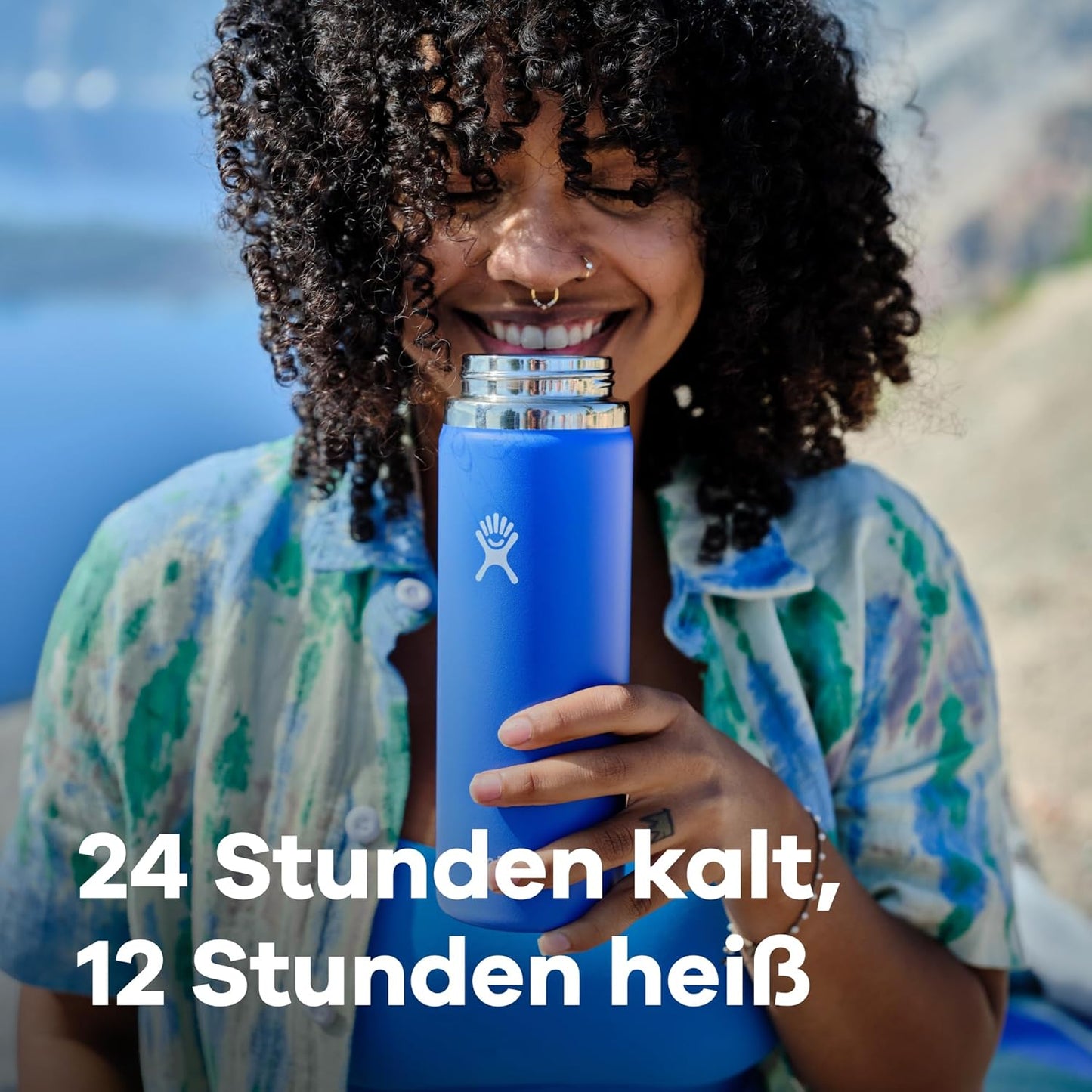 HYDRO FLASK - Isolierte Trinkflasche (946ml) aus Edelstahl