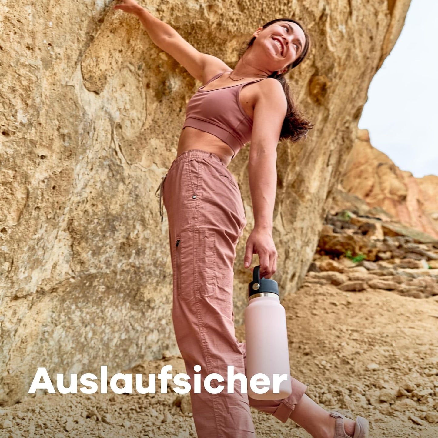 HYDRO FLASK - Isolierte Trinkflasche (946ml) aus Edelstahl