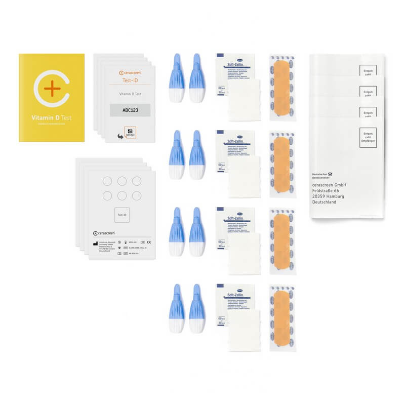 4x Vitamin D Test